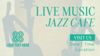 Cafe Jazz Facebook Event Cover Design