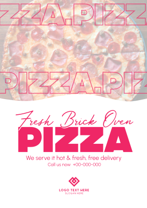 Hot and Fresh Pizza Flyer Image Preview