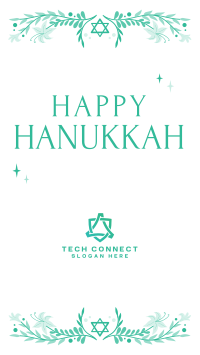 Celebrating Hanukkah Facebook story Image Preview