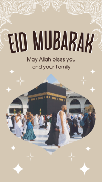 Starry Eid Al Fitr Instagram reel Image Preview