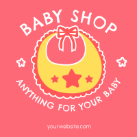 Baby Shop Instagram Post Design