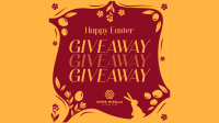 Blessed Easter Giveaway Facebook Event Cover Design