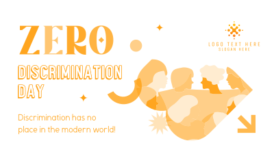 Zero Discrimination Diversity Facebook event cover Image Preview