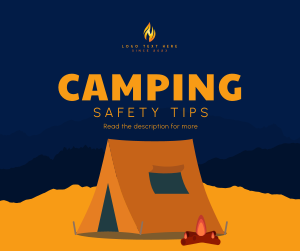 Safety Camping Facebook post Image Preview