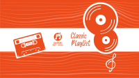Classic Songs Playlist YouTube Banner Design