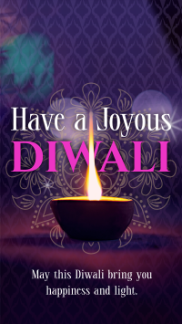 Diwali Greeting TikTok Video Preview