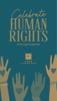 Human Rights Campaign Instagram Story Design