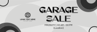 Garage Sale Circles Twitter Header Preview