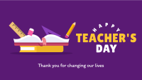 Teachers Special Day Facebook Event Cover Design