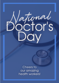 Celebrate National Doctors Day Poster Image Preview