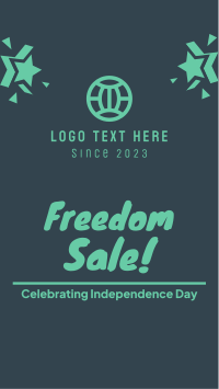 Freedom Sale Instagram story Image Preview