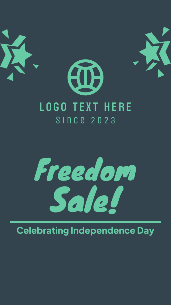 Freedom Sale Instagram Story Design Image Preview