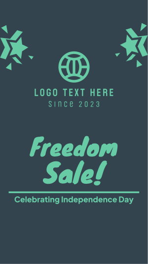 Freedom Sale Instagram story Image Preview