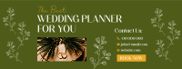 Boho Wedding Planner Facebook Cover Design