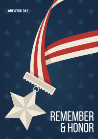 Memorial Day Medal Flyer Image Preview