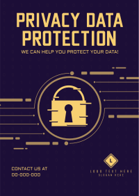 Privacy Data Poster Design
