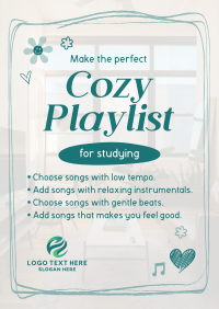 Cozy Comfy Music Flyer Design