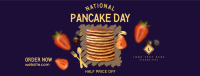 Berry Pancake Day Facebook cover Image Preview