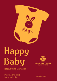 Baby Needs Poster Design