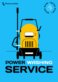 Pressure Wash Machine Poster Image Preview