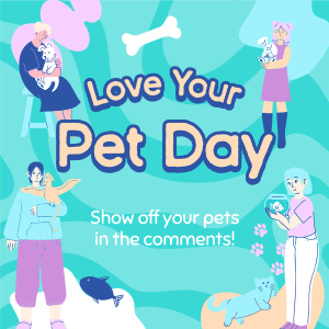 Quirky Pet Love Instagram post Image Preview