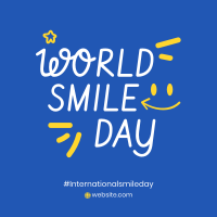 Fun Smile Day Instagram Post Design