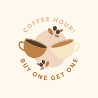 Buy 1 Get 1 Coffee Instagram post Image Preview