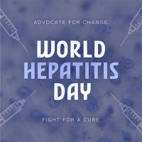 Minimalist Hepatitis Day Awareness Linkedin Post Image Preview