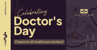 Celebrating Doctor's Day Facebook Ad Design