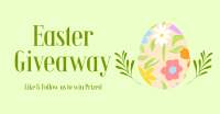 Floral Egg Giveaway Facebook ad Image Preview