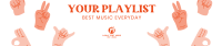 Fun Day Playlist SoundCloud Banner Design