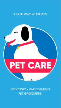 Pet Care Services Instagram story Image Preview