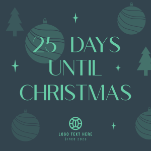 Cristmas Countdown Instagram post Image Preview