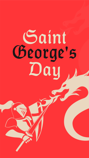 Saint George's Celebration Instagram story Image Preview