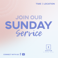 Sunday Service Instagram Post Image Preview