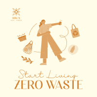 Living Zero Waste Instagram Post Image Preview