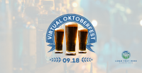 Virtual Oktoberfest Facebook Ad Design