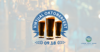 Virtual Oktoberfest Facebook ad Image Preview