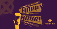 Beer Day Promo Facebook Ad Design
