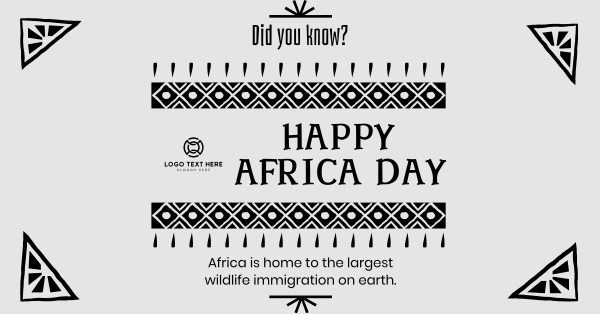 Decorative Africa Day Facebook Ad Design Image Preview
