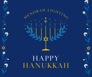 Happy Menorah  Facebook post Image Preview