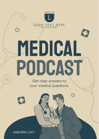 Podcast Medical Flyer Image Preview