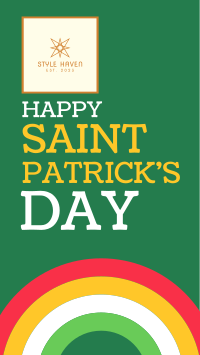 St. Patrick's Day Facebook story Image Preview