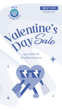 Valentine's Sale Facebook Story Design