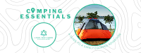 Camping Essentials Facebook cover Image Preview