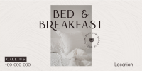 Bed and Breakfast Apartments Twitter post Image Preview