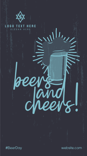 Cheers and Beers Facebook story Image Preview