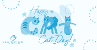 Happy Meow Day Facebook Ad Design