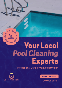 Local Pool Cleaners Flyer Image Preview