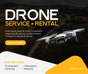 Drone Service Facebook post Image Preview